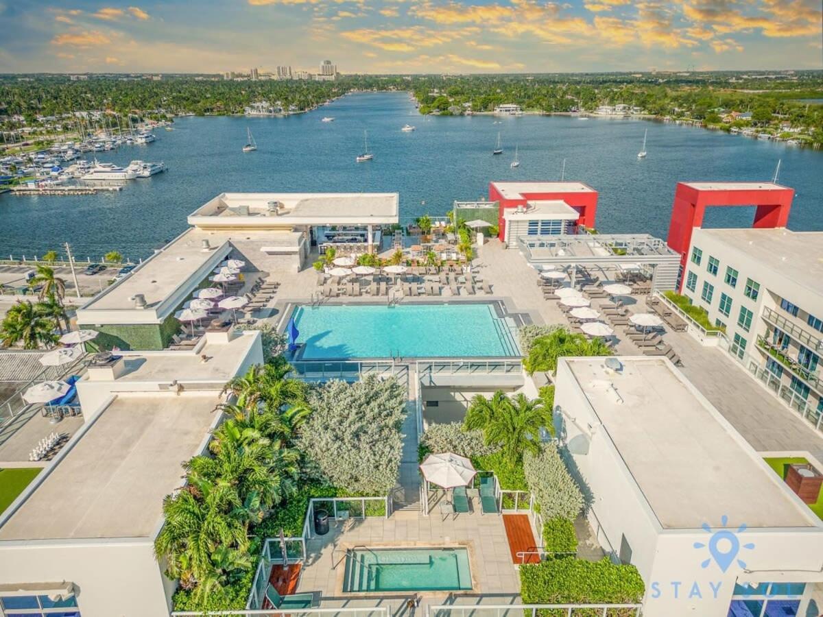 Hollywood Beach Broad - Walk - Amazing Pool - Hot Tub Exteriör bild