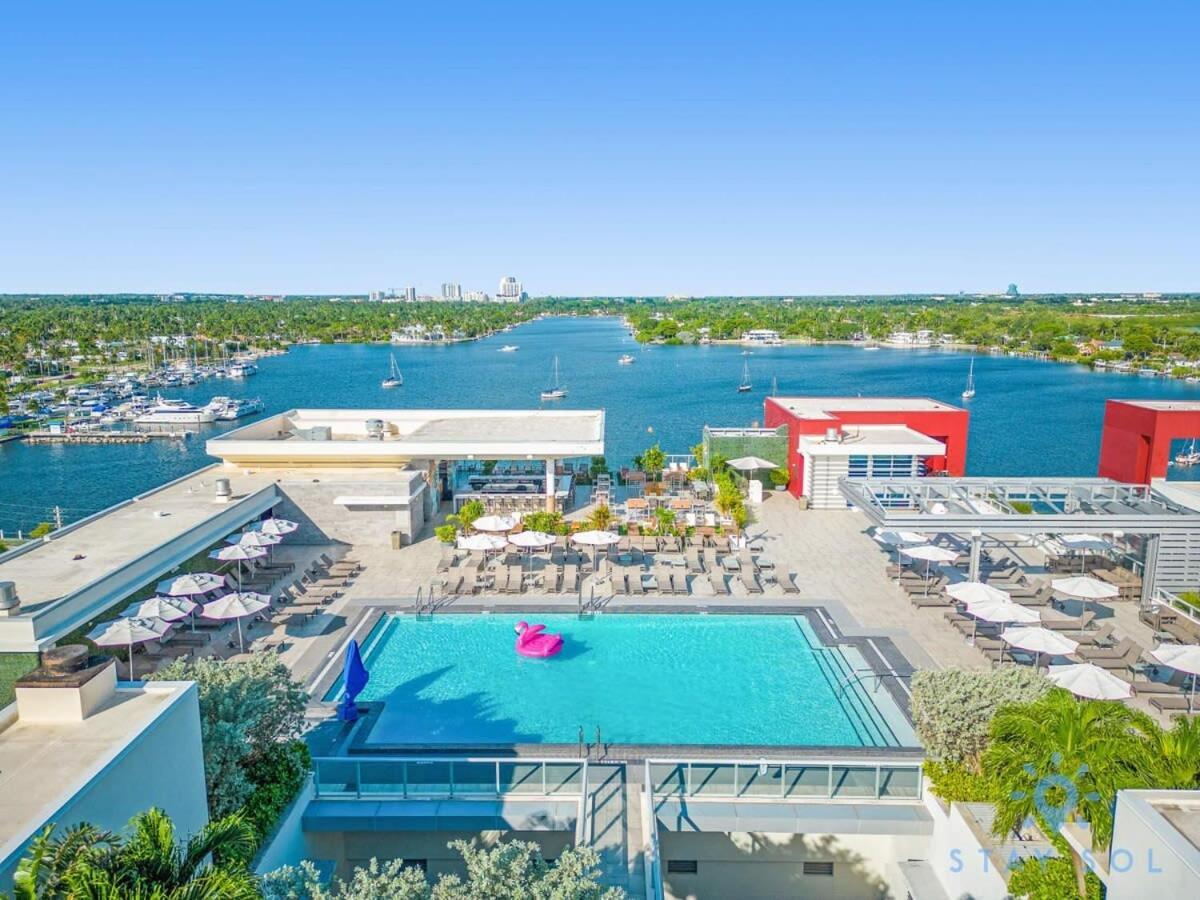 Hollywood Beach Broad - Walk - Amazing Pool - Hot Tub Exteriör bild