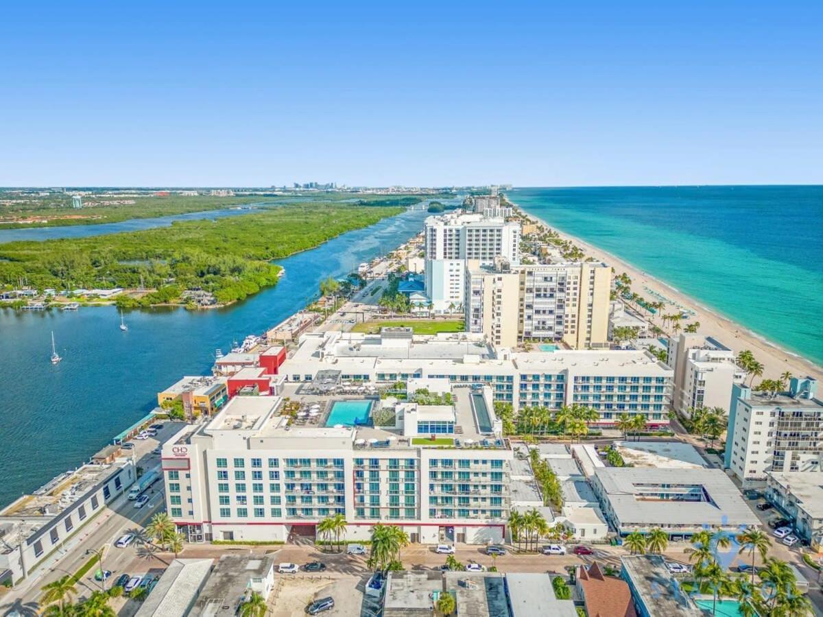 Hollywood Beach Broad - Walk - Amazing Pool - Hot Tub Exteriör bild