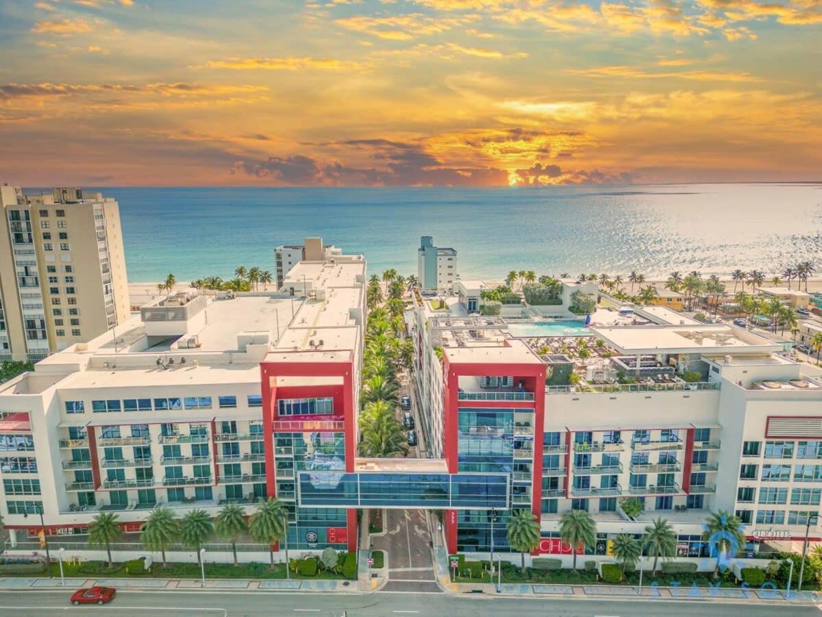 Hollywood Beach Broad - Walk - Amazing Pool - Hot Tub Exteriör bild