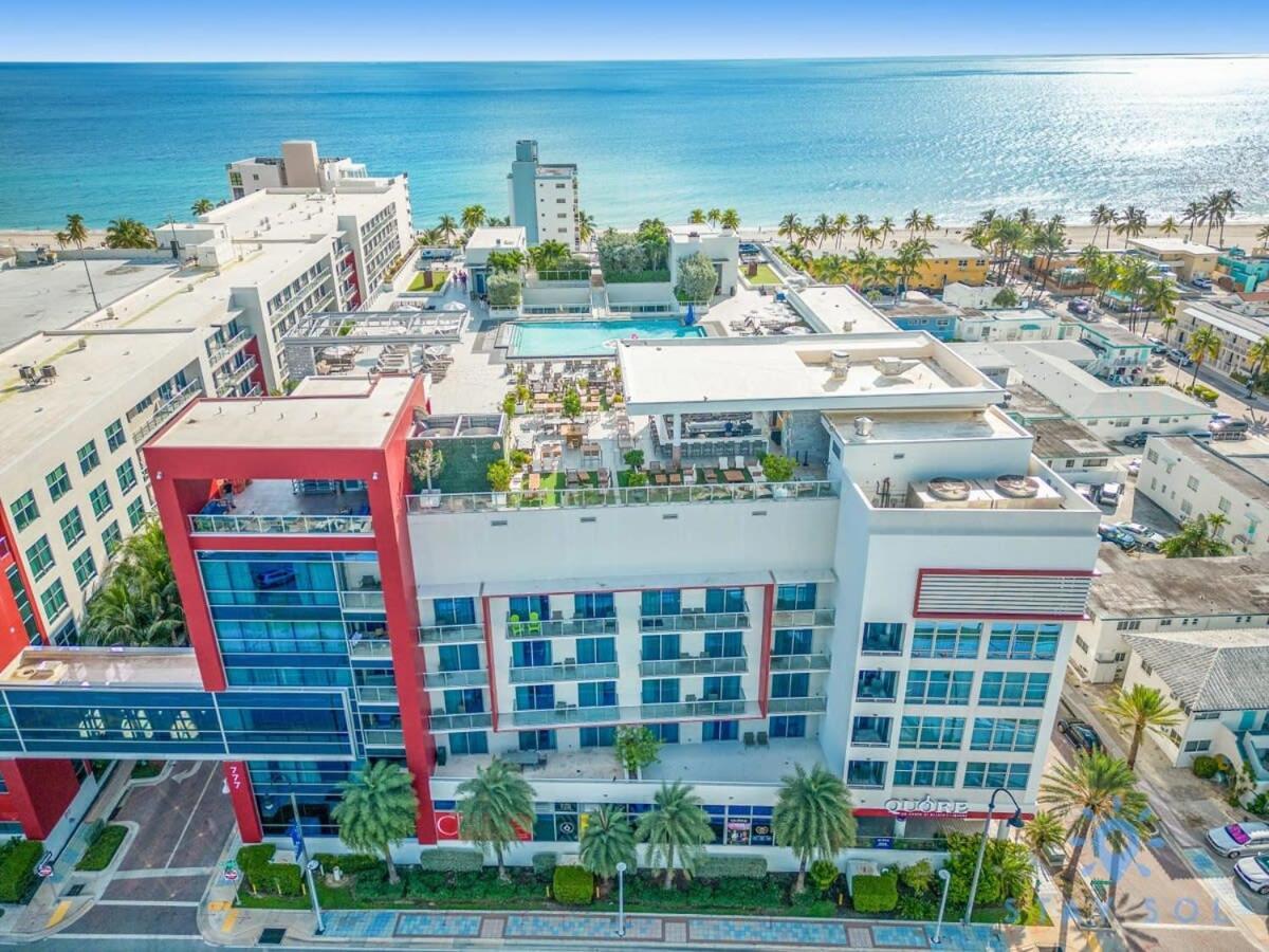 Hollywood Beach Broad - Walk - Amazing Pool - Hot Tub Exteriör bild