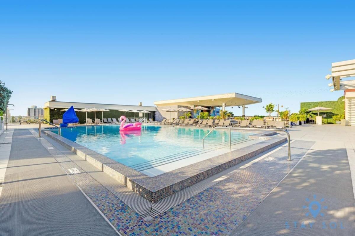 Hollywood Beach Broad - Walk - Amazing Pool - Hot Tub Exteriör bild